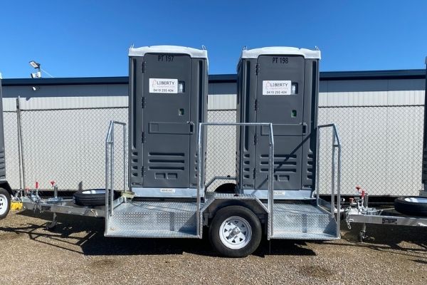 Tandem Portable Toilets for Hire